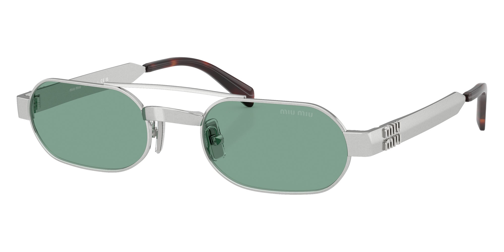 Miu Miu MU B52S 21M40Y 52 - Ancient Silver #id:mub52s21m40y_s:100105