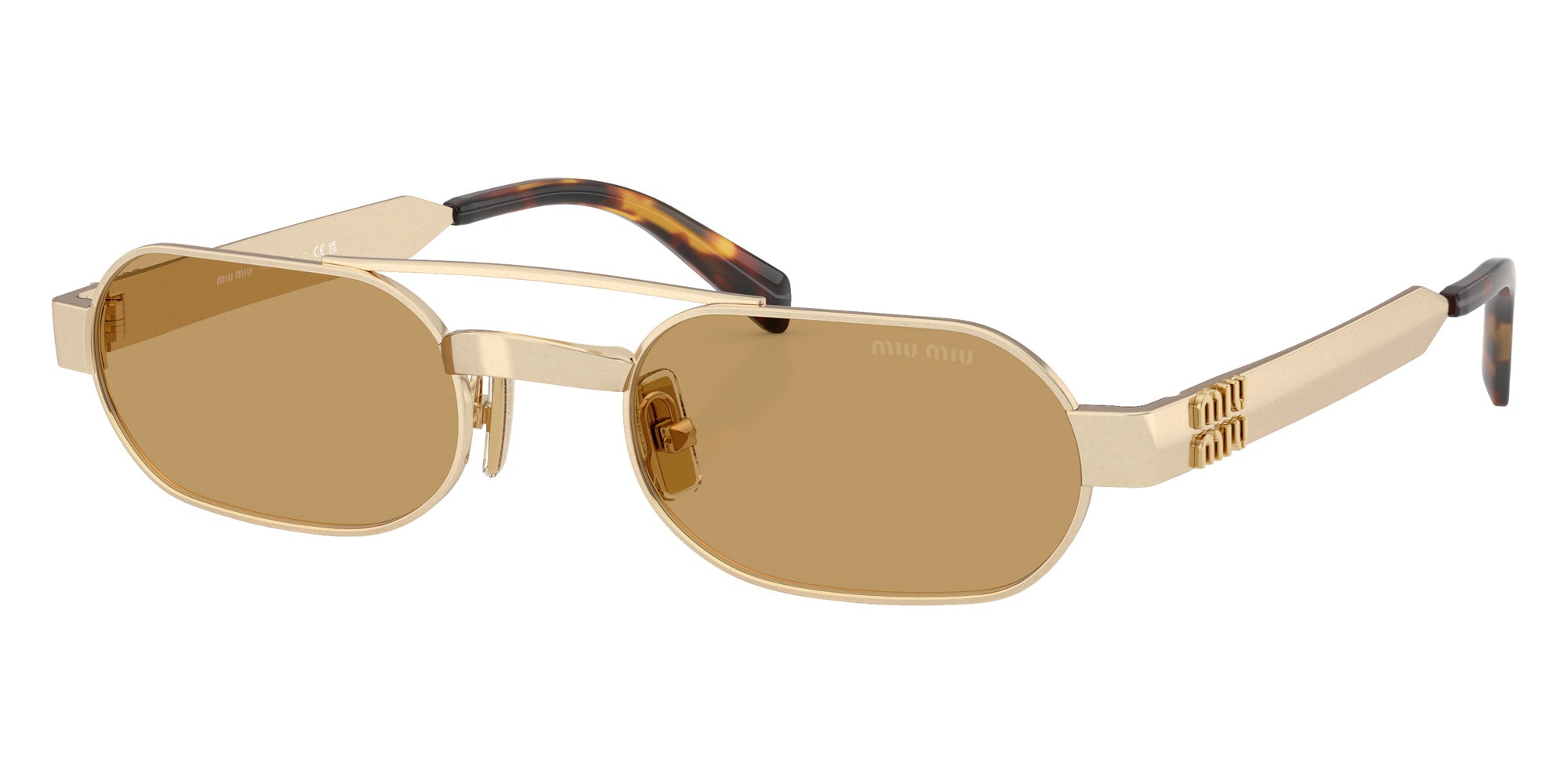 Miu Miu MU B52S 22M10Y 52 - Ancient Gold #id:mub52s22m10y_s:102105