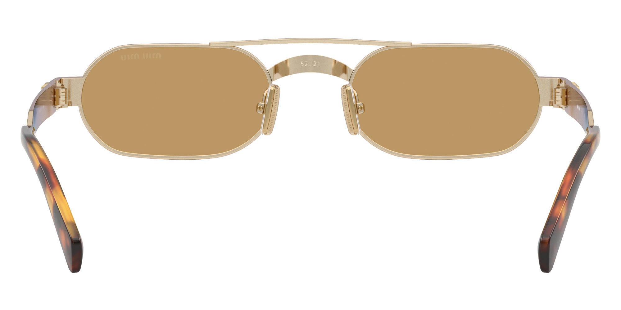 Miu Miu MU B52S 22M10Y 52 - Ancient Gold #id:mub52s22m10y_s:102115