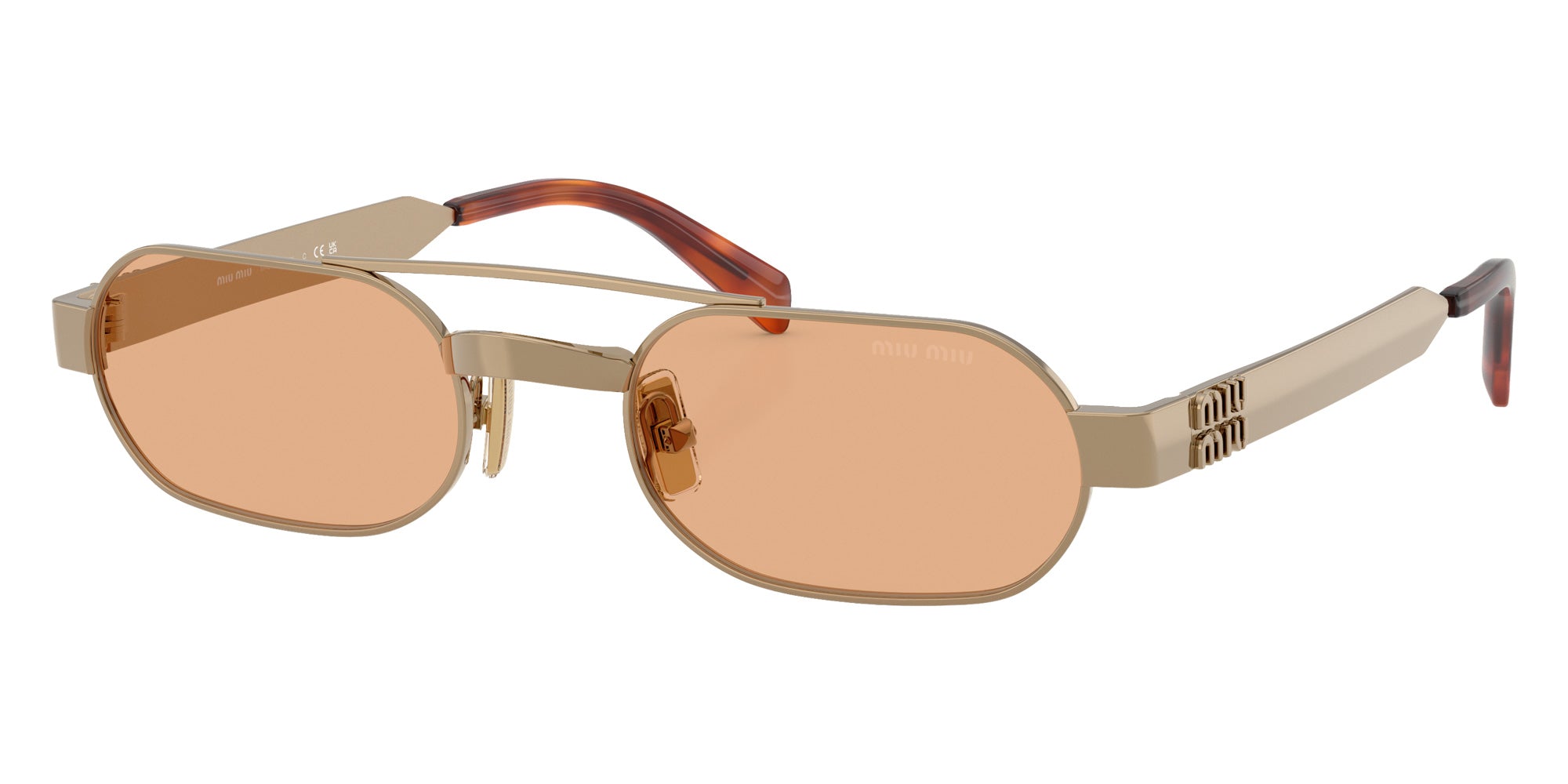 Miu Miu MU B52S 7OE90X 52 - Brass #id:mub52s7oe90x_s:106105