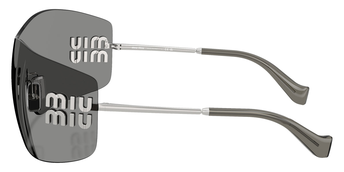 Miu Miu MU B53S 1BC81A 144 - Silver / Dark Gray #id:mub53s1bc81a_s:100110