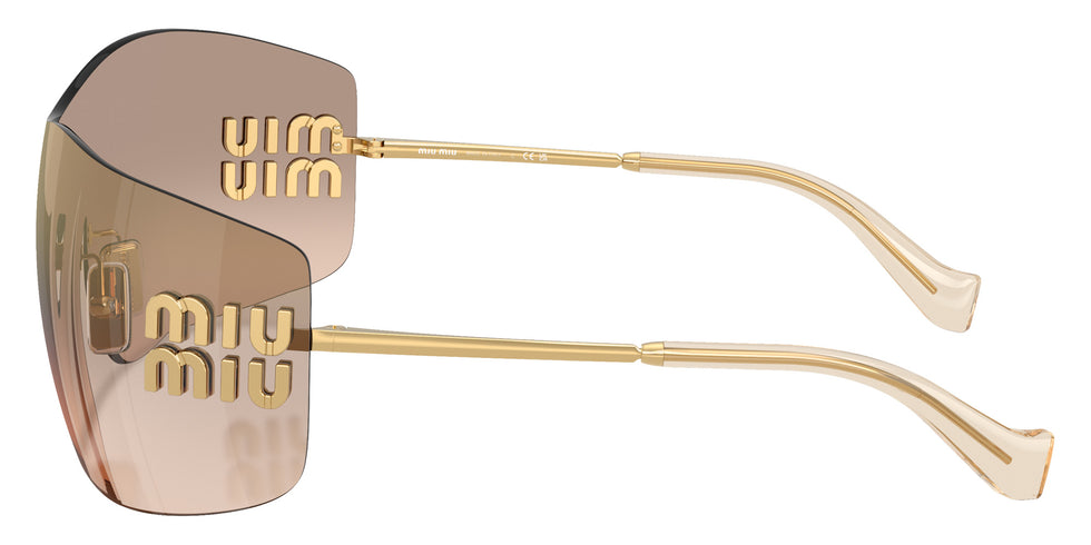 Miu Miu MU B53S 5AK20P 144 - Gold #id:mub53s5ak20p_s:104110