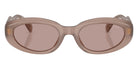 Miu Miu MU C01S 28L20I 53 - Dew Opal / Light Purple Brown #id:muc01s28l20i_s:106100