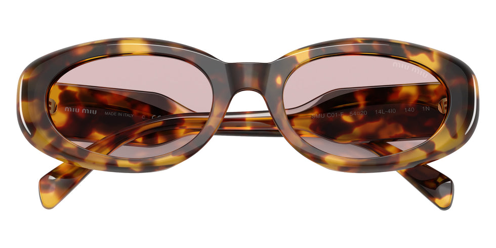 Miu Miu MU C01SF 14L4I0 54 - Honey Havana / Pink #id:muc01sf14l4i0_s:100120