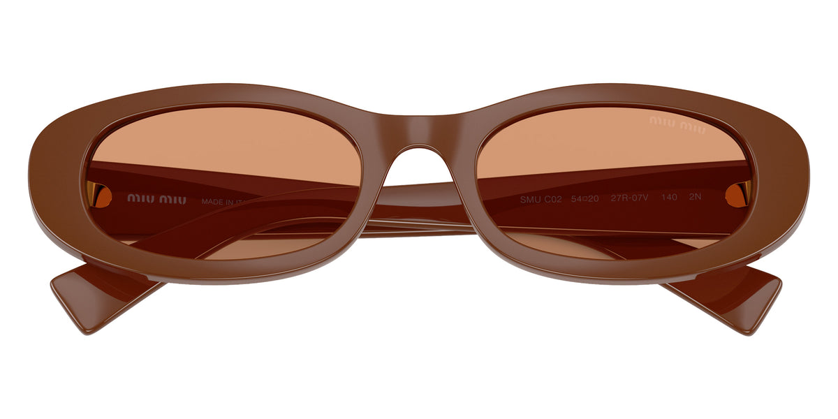 Miu Miu MU C02S 27R07V 54 - Bordeaux / Orange #id:muc02s27r07v_s:108120