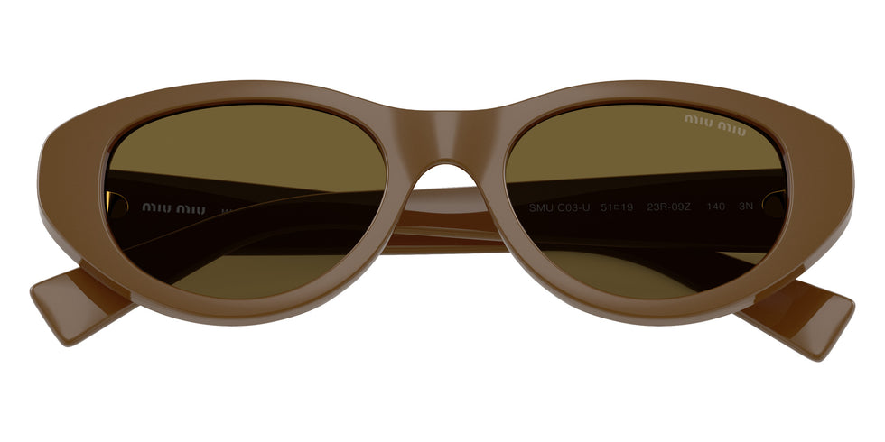 Miu Miu MU C03SU 23R09Z 51 - Military Green / Dark Brown #id:muc03su23r09z_s:102120