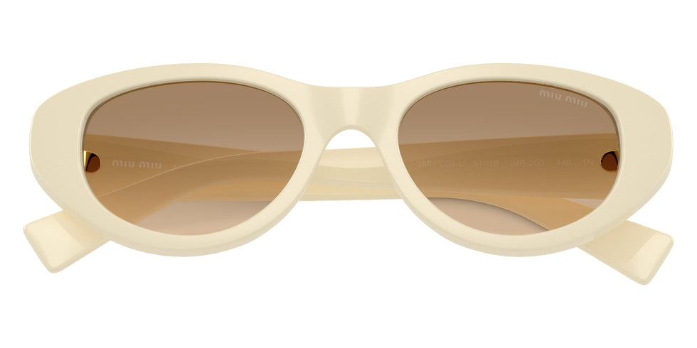 Miu Miu MU C03SU 24R20S 51 - Milky / Yellow Gradient Brown #id:muc03su24r20s_s:104120