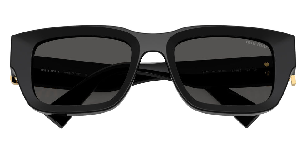 Miu Miu MU C04S 16K08Z 53 - Black / Dark Gray #id:muc04s16k08z_s:102120