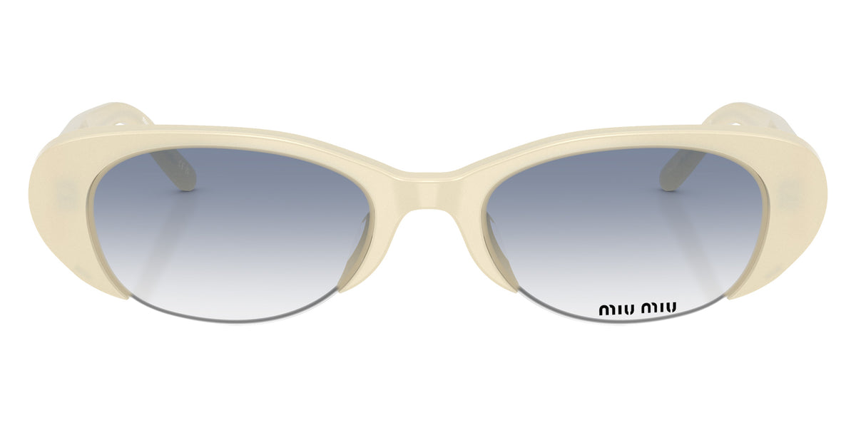 Miu Miu MU C05SU 22Q80O 52 - Opal White / Clear Gradient Light Blue #id:muc05su22q80o_s:100100