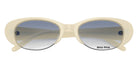 Miu Miu MU C05SU 22Q80O 52 - Opal White / Clear Gradient Light Blue #id:muc05su22q80o_s:100120
