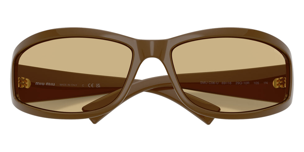 Miu Miu MU C06SU 29Q10R 69 - Military Green / Yellow #id:muc06su29q10r_s:104120