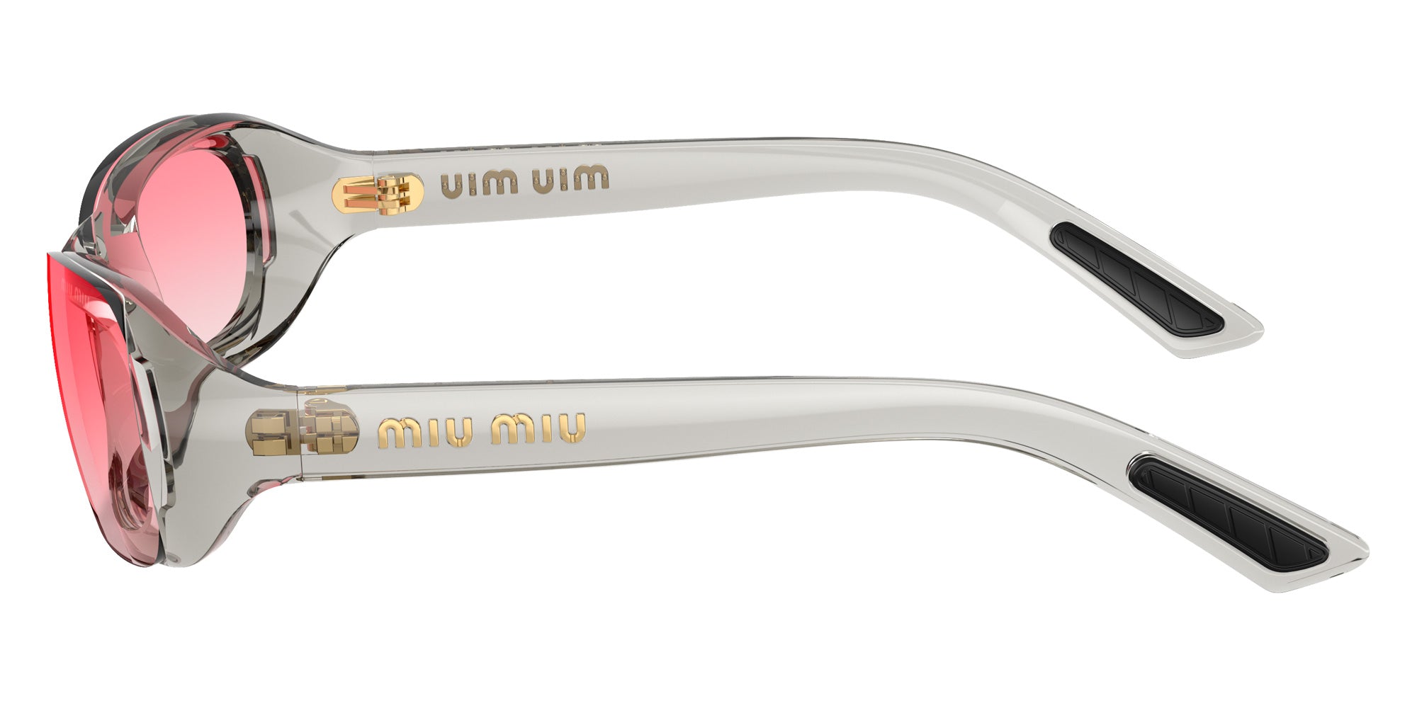 Miu Miu MU C07SU Rectangle Sunglasses | EyeOns.com