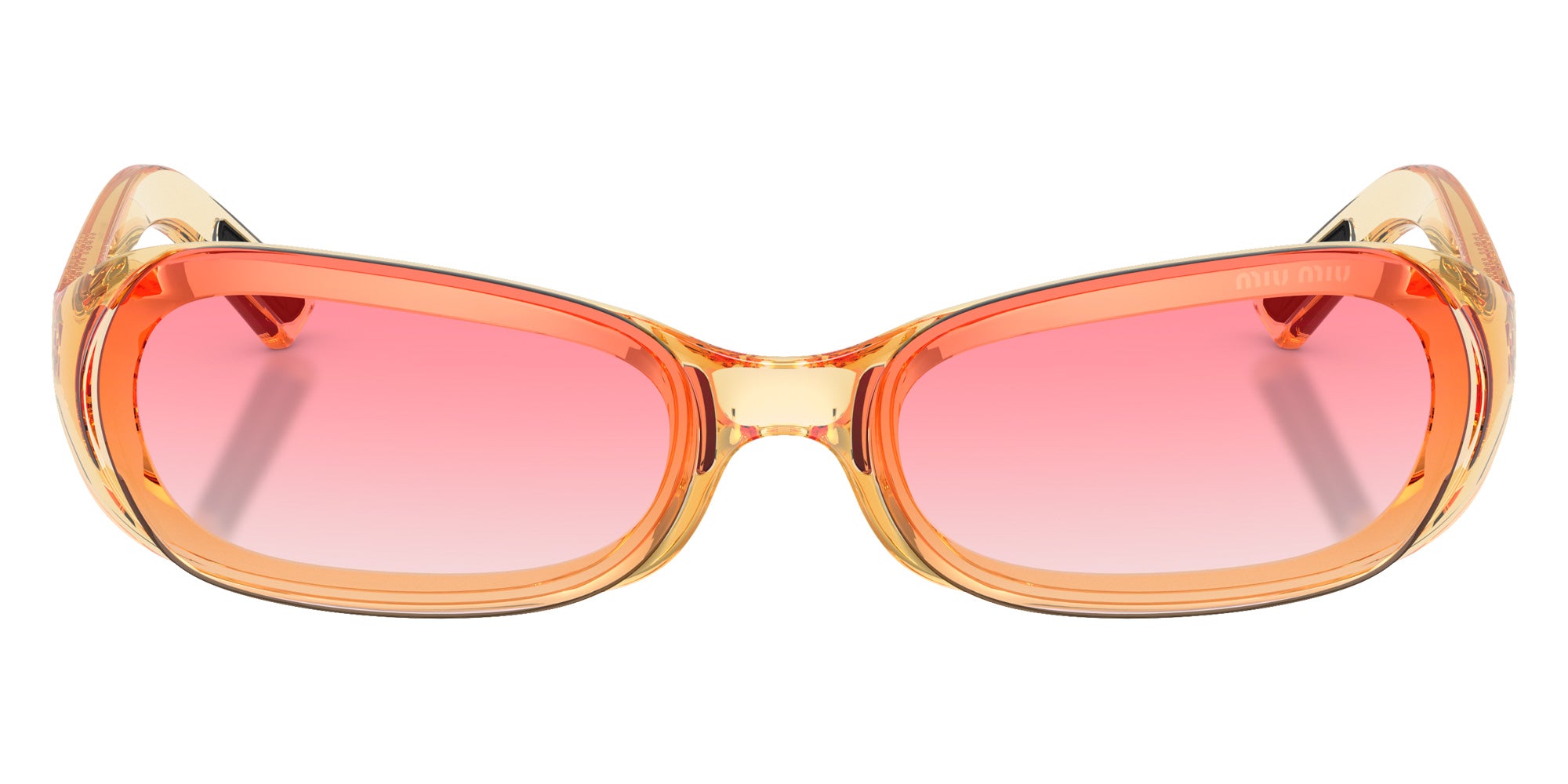 Miu Miu MU C07SU Rectangle Sunglasses | EyeOns.com