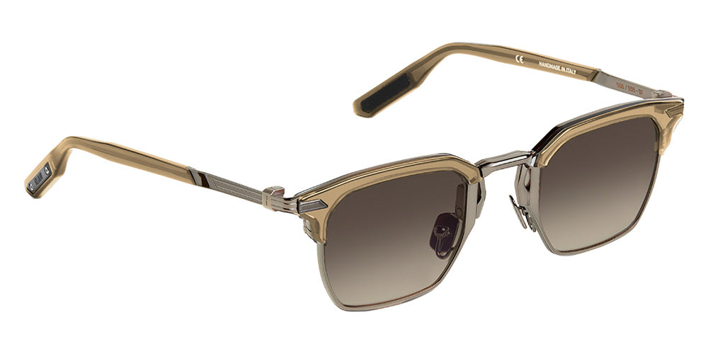 Movitra Nexus 03 Sun 48 - Polished Antique Gun Metal & Crystal Mud #id:mvtnexus03sunpolishedantiquegunmetalcrystalmud_s:102105