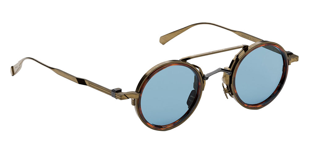 Movitra Nexus 07 Sun 43 - Shiny Antique Gun Metal & Havana #id:mvtnexus07sunshinyantiquegunmetalhavana_s:100105