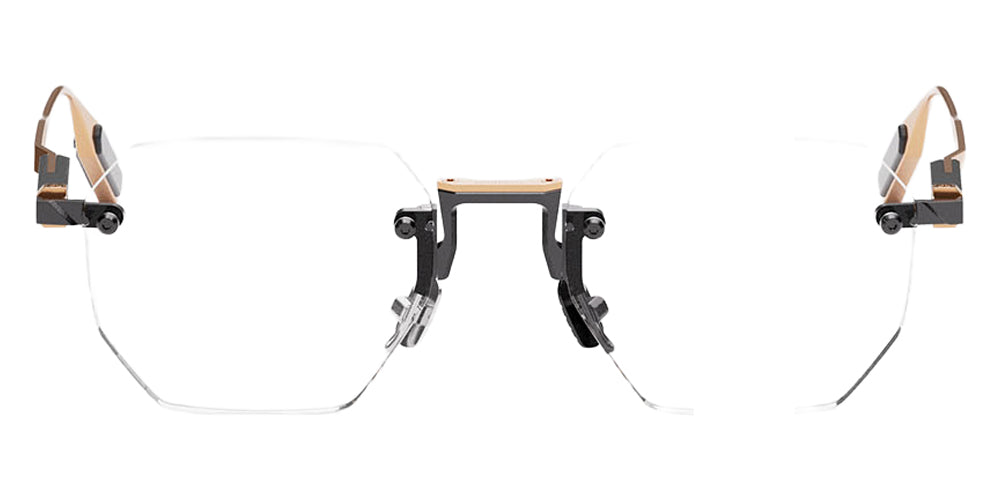 Movitra Sine 01 52 - Brushed Gun Metal & Polished Rose Gold Metal #id:mvtsine01brushedgunmetalpolishedrosegoldmetal_s:104100