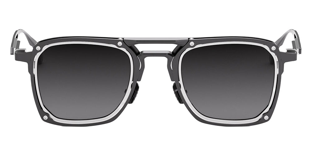 Movitra Trinitas 05 48 - Matte Gun Metal & Shiny Silver #id:mvttrinitas05mattegunmetalshinysilver_s:100100