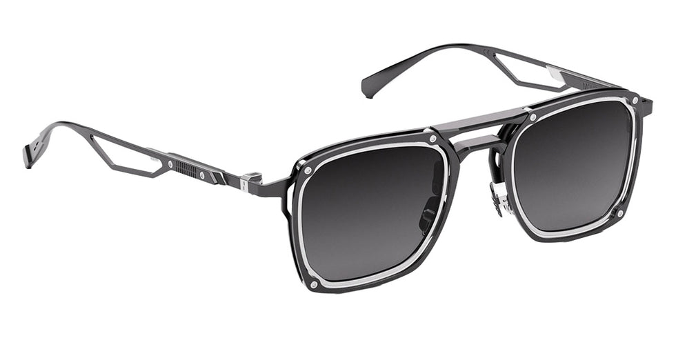 Movitra Trinitas 05 48 - Matte Gun Metal & Shiny Silver #id:mvttrinitas05mattegunmetalshinysilver_s:100105