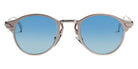Movitra Vis Insita 02 Sun 48 - Brushed Light Gun Metal & Gradient Blue #id:mvtvisinsita02sunbrushedlightgunmetalgradientblue_s:100100