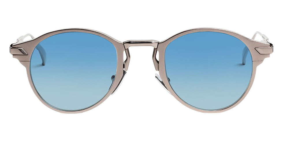 Movitra Vis Insita 02 Sun 48 - Brushed Light Gun Metal & Gradient Blue #id:mvtvisinsita02sunbrushedlightgunmetalgradientblue_s:100100