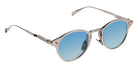 Movitra Vis Insita 02 Sun 48 - Brushed Light Gun Metal & Gradient Blue #id:mvtvisinsita02sunbrushedlightgunmetalgradientblue_s:100105