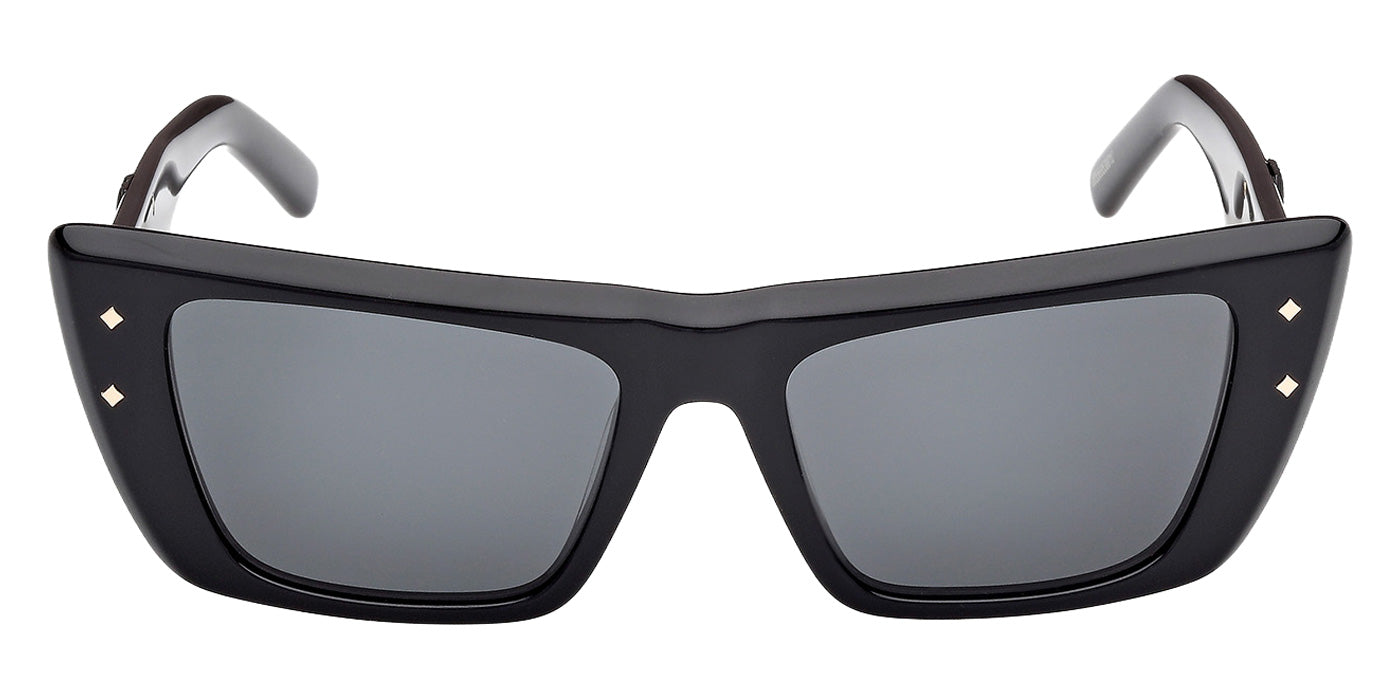 MCM MW0021 01A 52 - Shiny Black / Smoke #id:mw002101a_s:100100