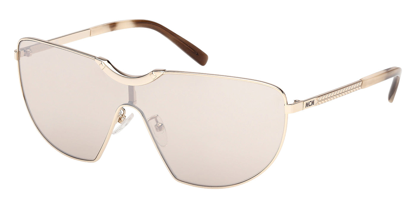 MCM MW0026-H 32G 137 - Shiny Pale Gold / Brown Mirrored #id:mw0026h32g_s:102105