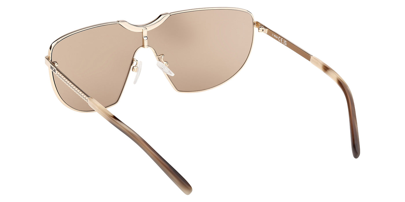 MCM MW0026-H 32G 137 - Shiny Pale Gold / Brown Mirrored #id:mw0026h32g_s:102115