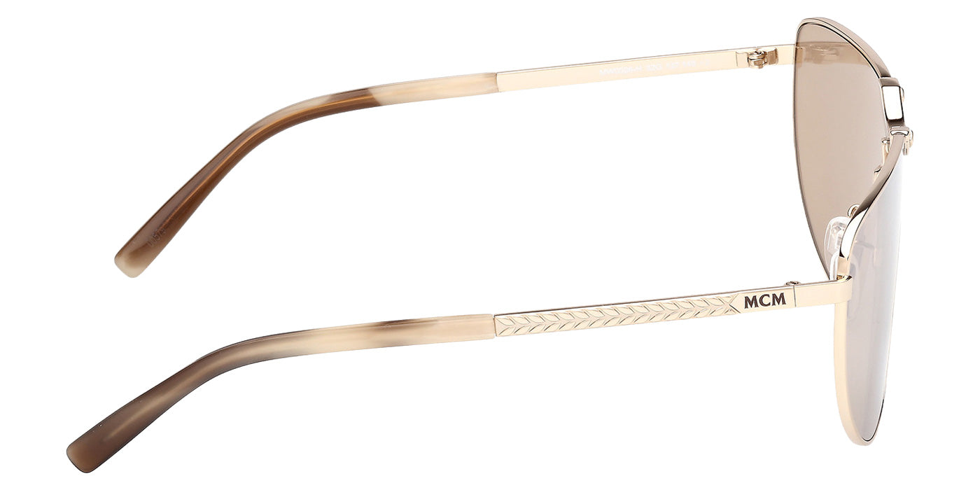 MCM MW0026-H 32G 137 - Shiny Pale Gold / Brown Mirrored #id:mw0026h32g_s:102130