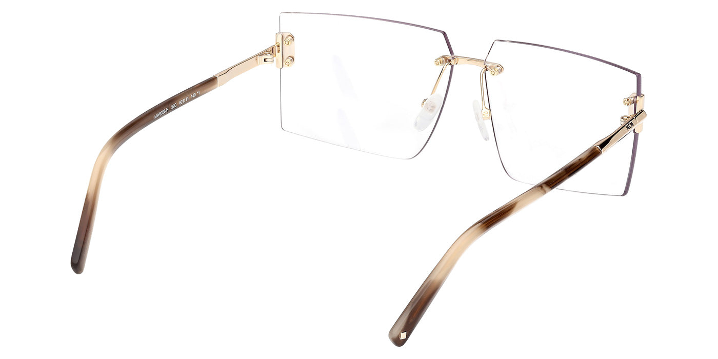 MCM MW0028-H 32C 62 - Shiny Pale Gold / Smoke Mirrored #id:mw0028h32c_s:104125