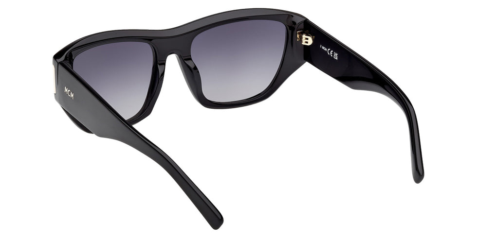 MCM MW0031 01B 55 - Shiny Black / Gradient Smoke #id:mw003101b_s:100115