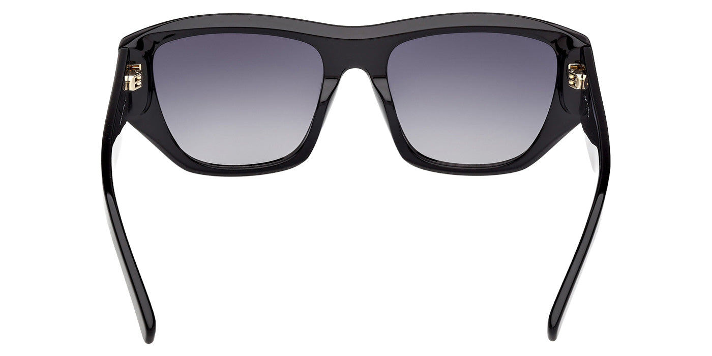 MCM MW0031 01B 55 - Shiny Black / Gradient Smoke #id:mw003101b_s:100120