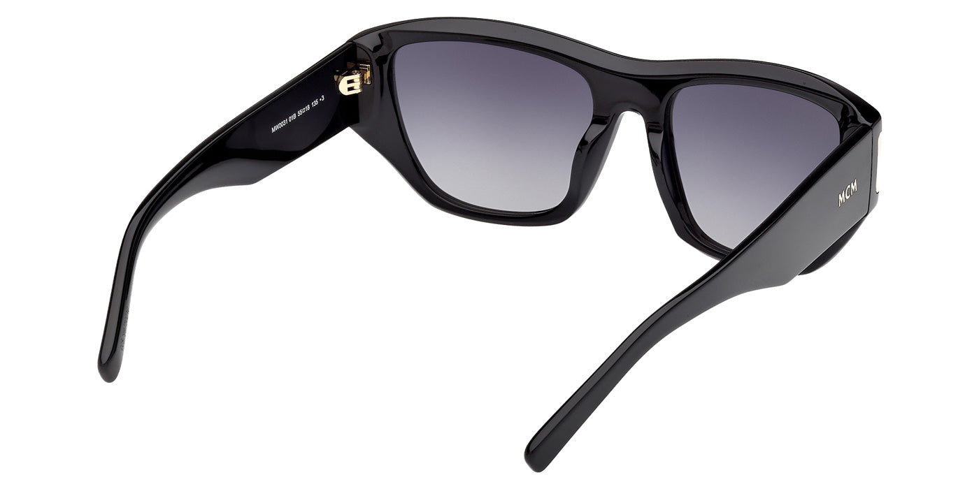 MCM MW0031 01B 55 - Shiny Black / Gradient Smoke #id:mw003101b_s:100125
