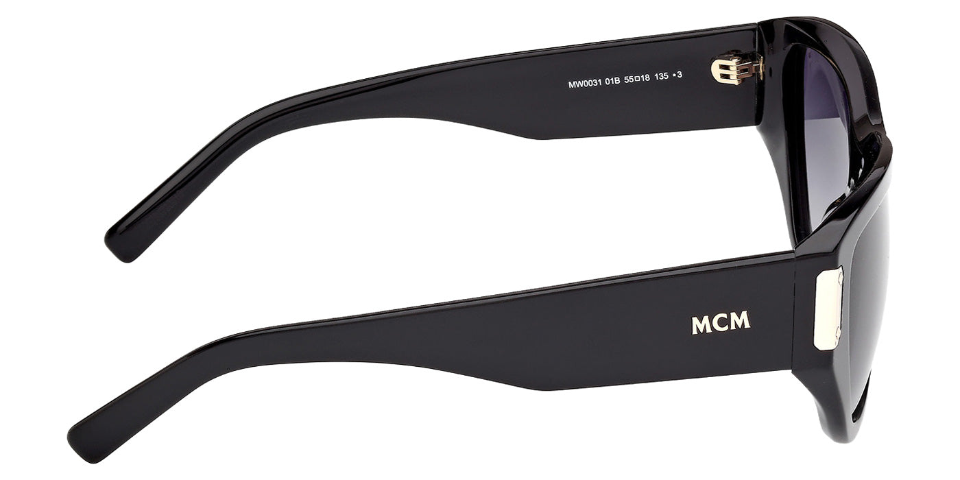 MCM MW0031 01B 55 - Shiny Black / Gradient Smoke #id:mw003101b_s:100130