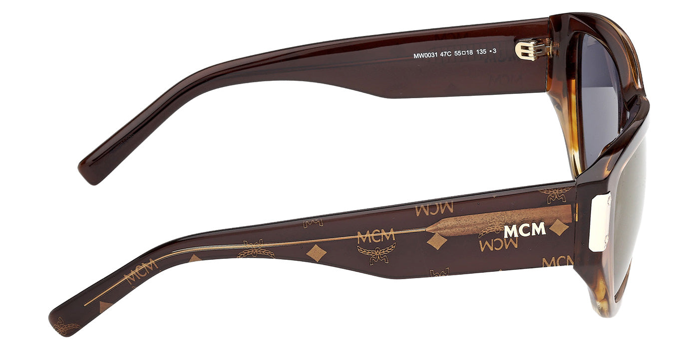 MCM MW0031 47C 55 - Light Brown/Gradient / Smoke Mirrored #id:mw003147c_s:102130
