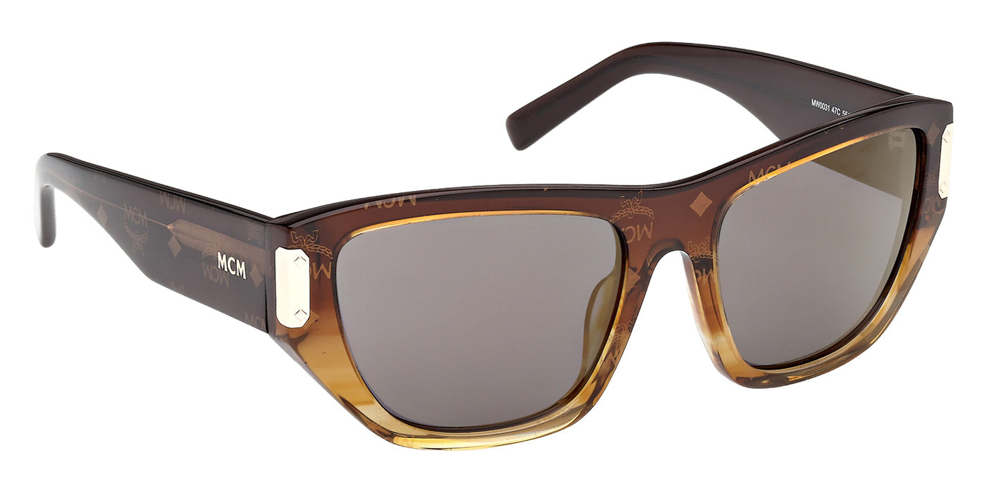 MCM MW0031 47C 55 - Light Brown/Gradient / Smoke Mirrored #id:mw003147c_s:102135