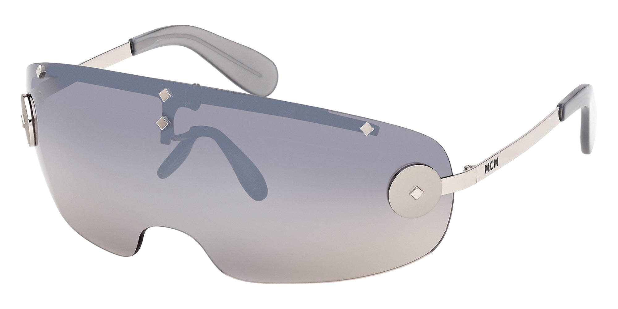 MCM MW0038-H 16C 150 - Shiny Palladium / Smoke Mirrored 16C #id:mw0038h16c_s:100105