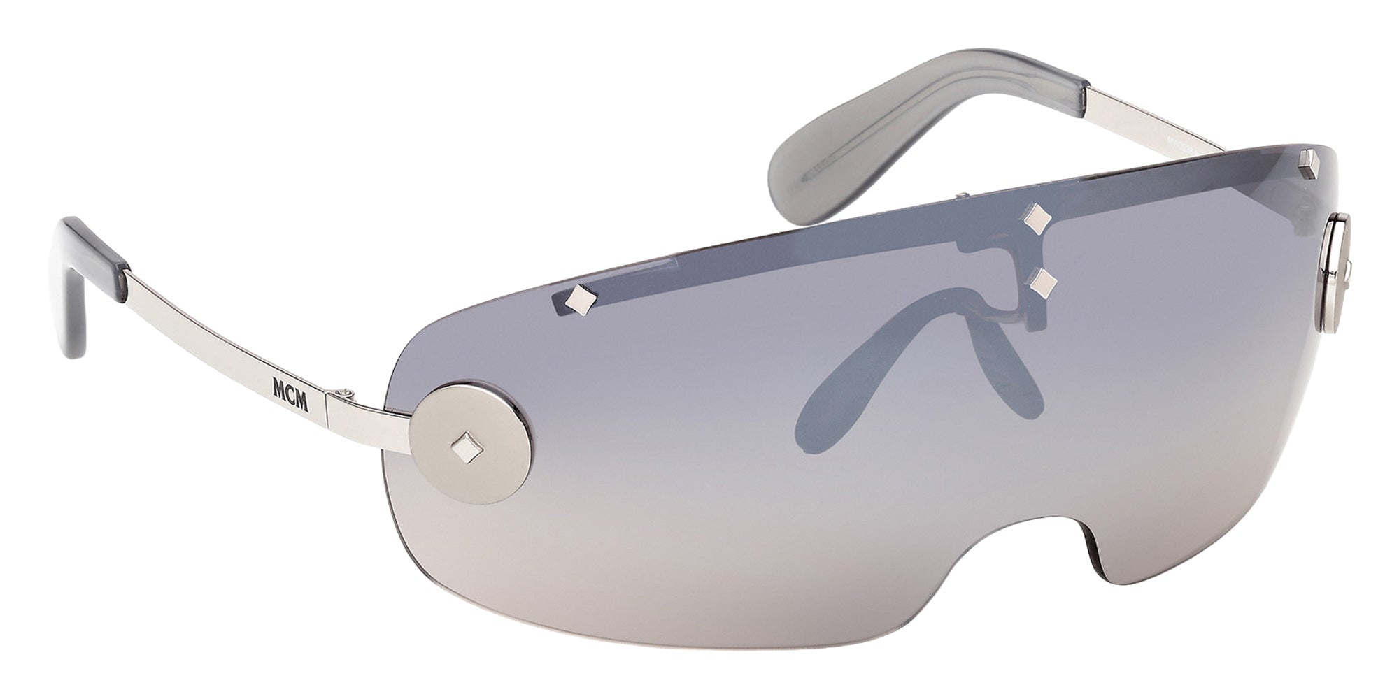 MCM MW0038-H 16C 150 - Shiny Palladium / Smoke Mirrored 16C #id:mw0038h16c_s:100135