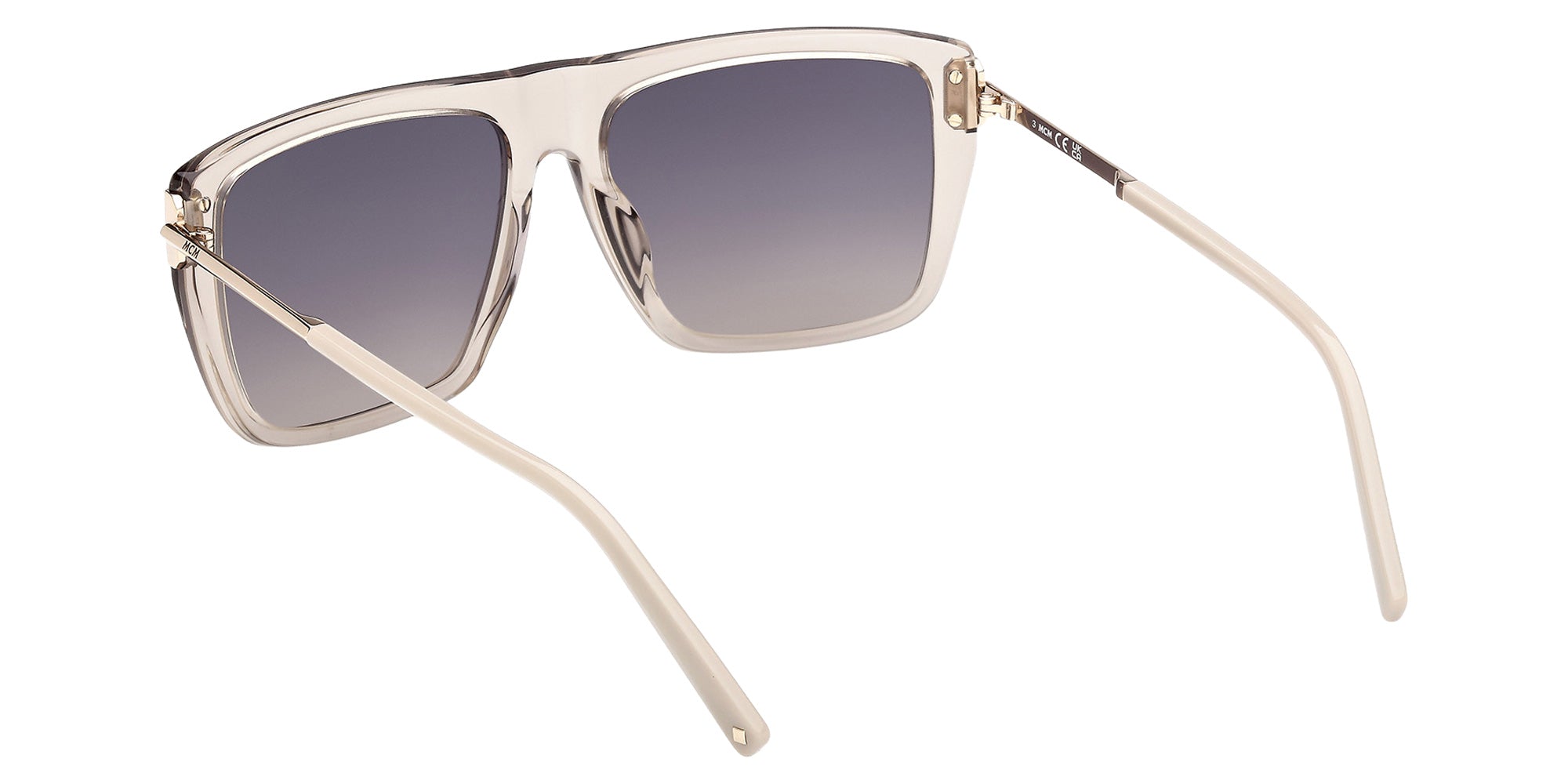 MCM MW0040 57B 56 - Shiny Beige / Gradient Smoke 57B #id:mw004057b_s:104115