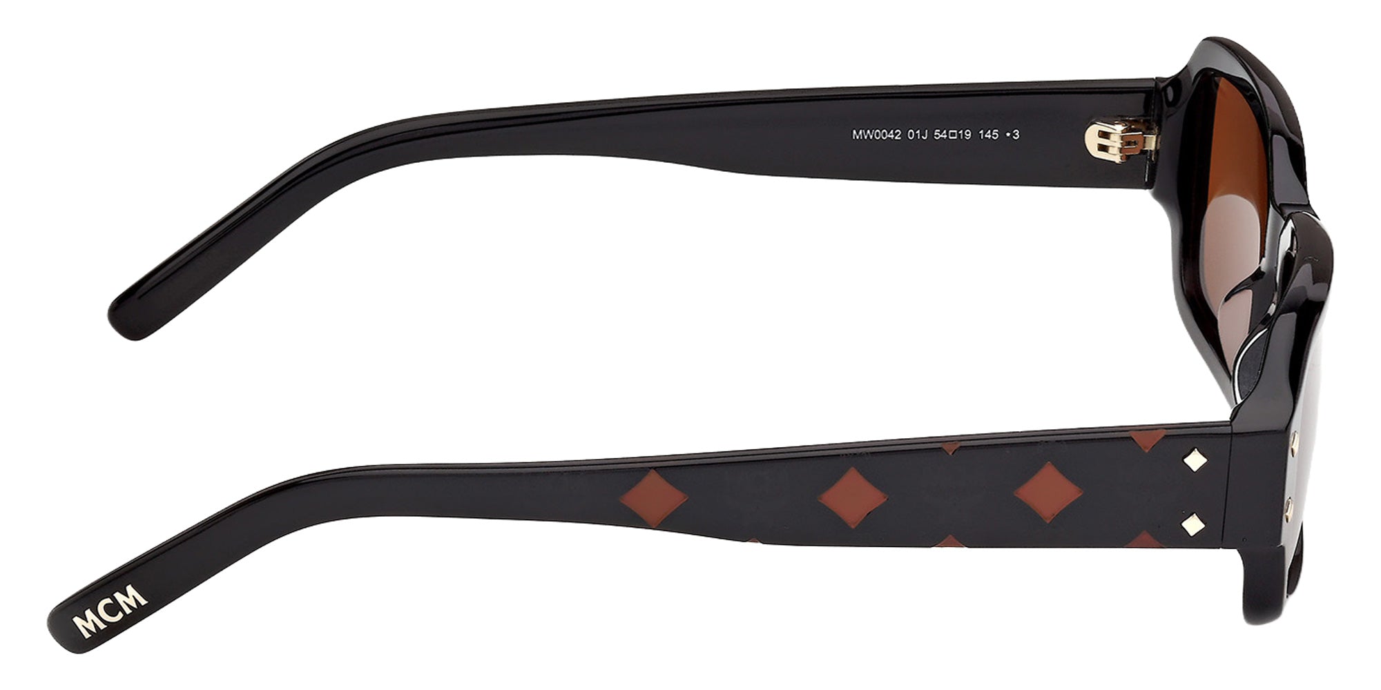 MCM MW0042 01J 54 - Shiny Black / Smoke 01J #id:mw004201j_s:100130