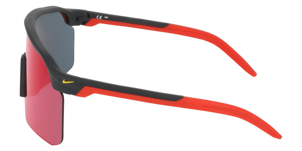 Nike EXPEDITION SHIELD IB6562X 200 61 - Matte Dark Smoke Gray / Red Mirrored #id:ninikeexpeditionshieldib6562x200_s:102110