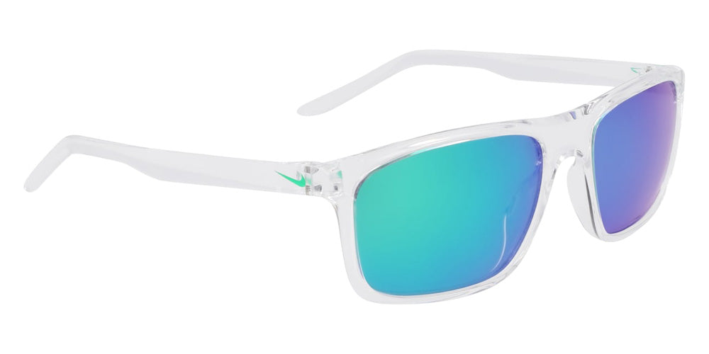 Nike FIRE L P FD1819 900 58 - Clear / Polarized Green Mirrored #id:ninikefirelpfd1819900_s:106135