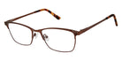 Nicole Miller NMP709 C02 50 - Matte Brown #id:nmonmp70902_s:102100