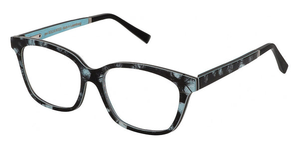 Light Blue Bird's Eye Maple/Black Washiwood/Aluminium / 53-15-140