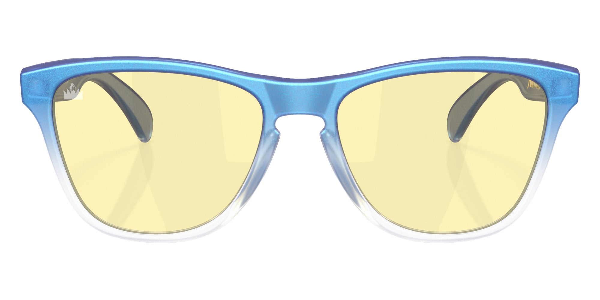 OAKLEY OJ9006 Oakley X Fortnite��� Frogskins��� XS (Youth Fit) 900642 53 - Matte Cyan/Blue/Clear Shift Fade / Prizm Gaming��� 2.0 Mirrored #id:oj9006900642_s:100100