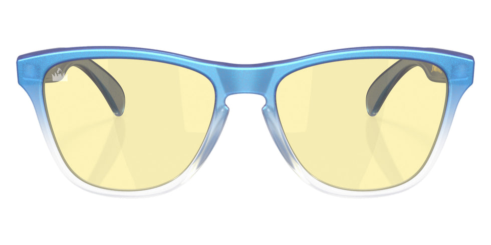 OAKLEY OJ9006 Oakley X Fortnite��� Frogskins��� XS (Youth Fit) 900642 53 - Matte Cyan/Blue/Clear Shift Fade / Prizm Gaming��� 2.0 Mirrored #id:oj9006900642_s:100100