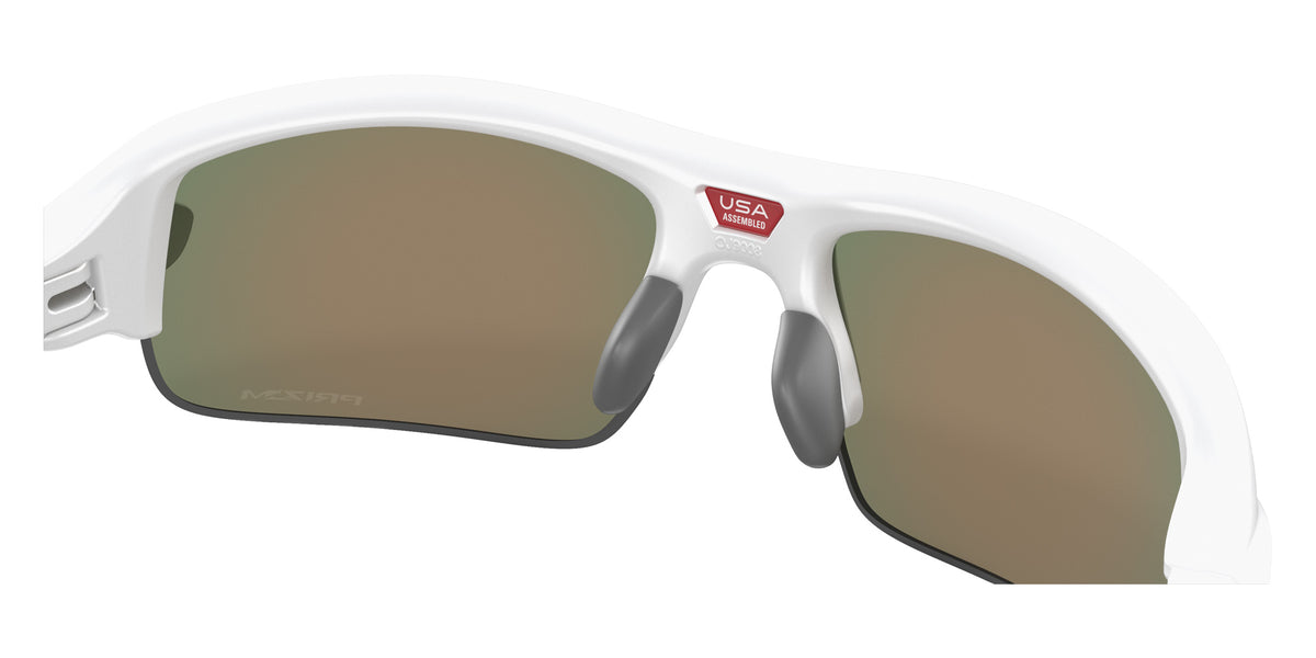 OAKLEY OJ9008 Flak�� XXS (Youth Fit) 900809 58 - Matte White / Prizm Ruby Mirrored #id:oj9008900809_s:100130