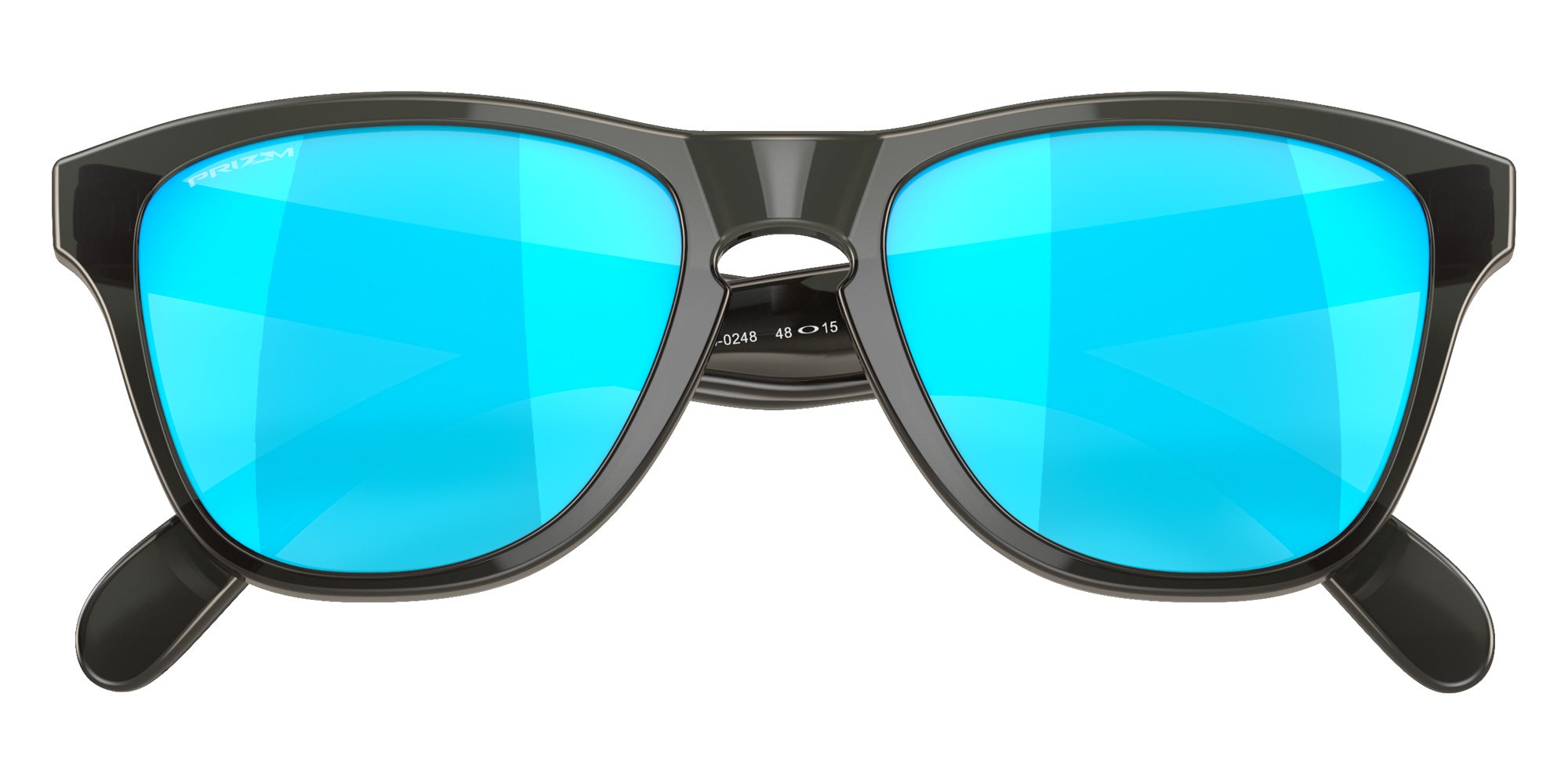 OAKLEY OJ9009 Frogskins��� XXS (Youth Fit) 900902 48 - Gray Smoke / Prizm Sapphire Mirrored #id:oj9009900902_s:100120