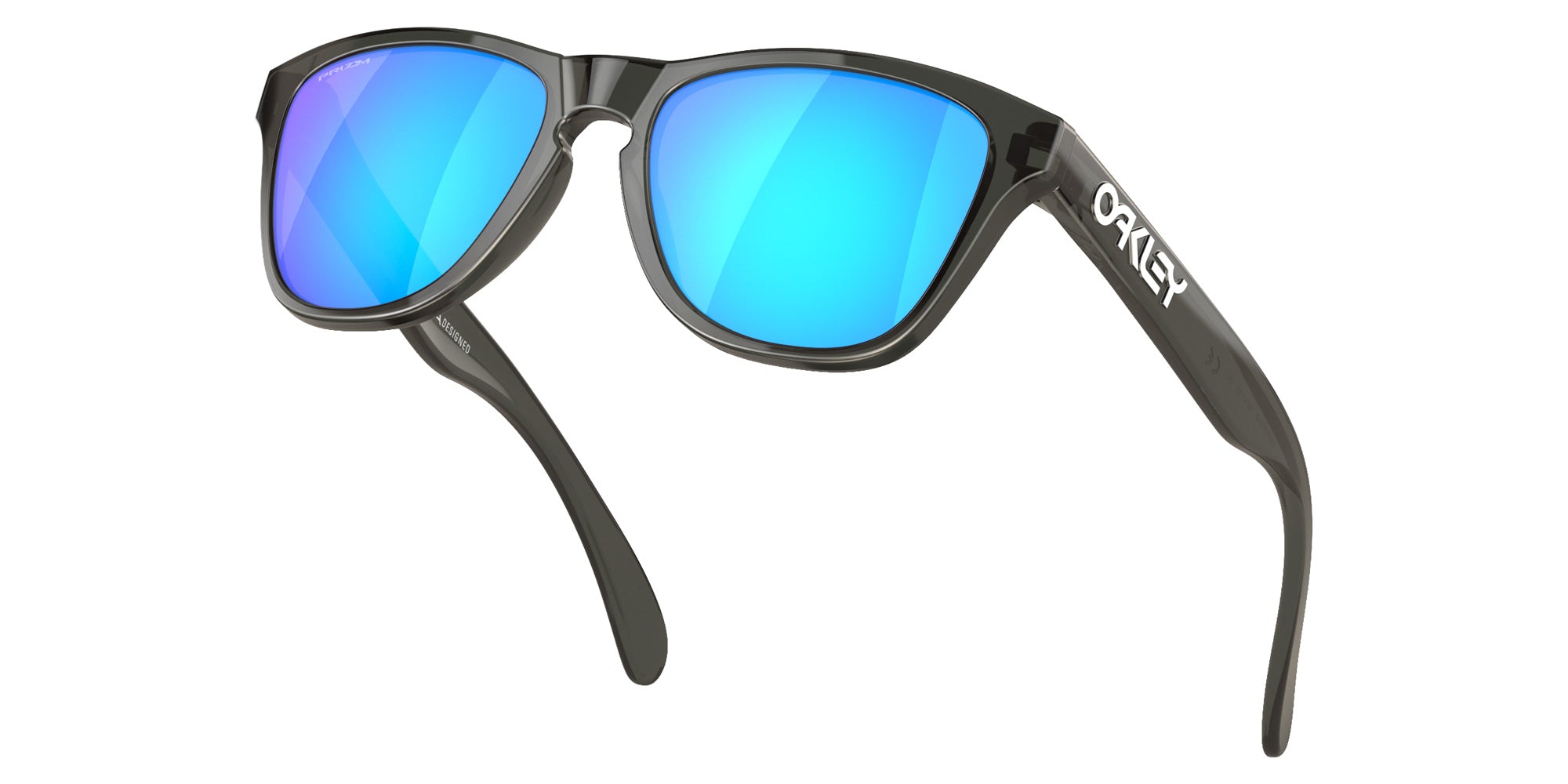OAKLEY OJ9009 Frogskins��� XXS (Youth Fit) 900902 48 - Gray Smoke / Prizm Sapphire Mirrored #id:oj9009900902_s:100125