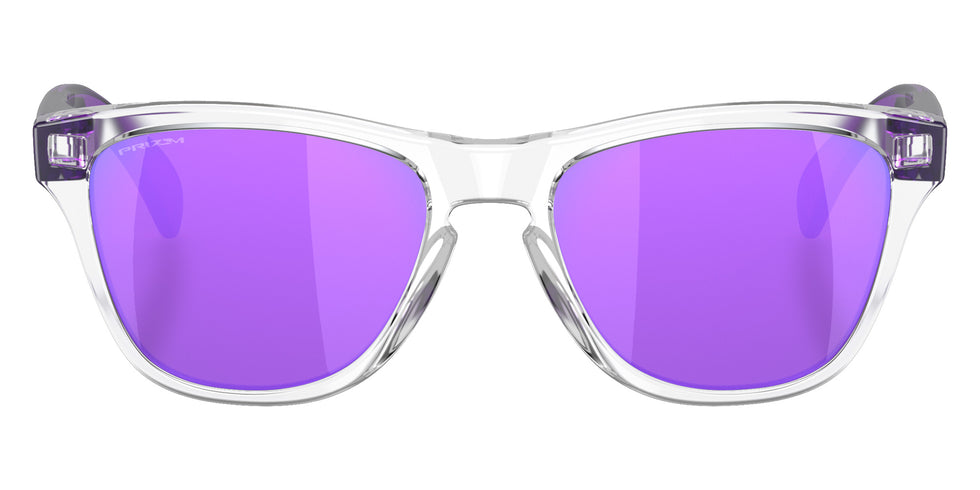 OAKLEY OJ9009 Frogskins��� XXS (Youth Fit) 900903 48 - Clear / Prizm Violet Mirrored #id:oj9009900903_s:102100